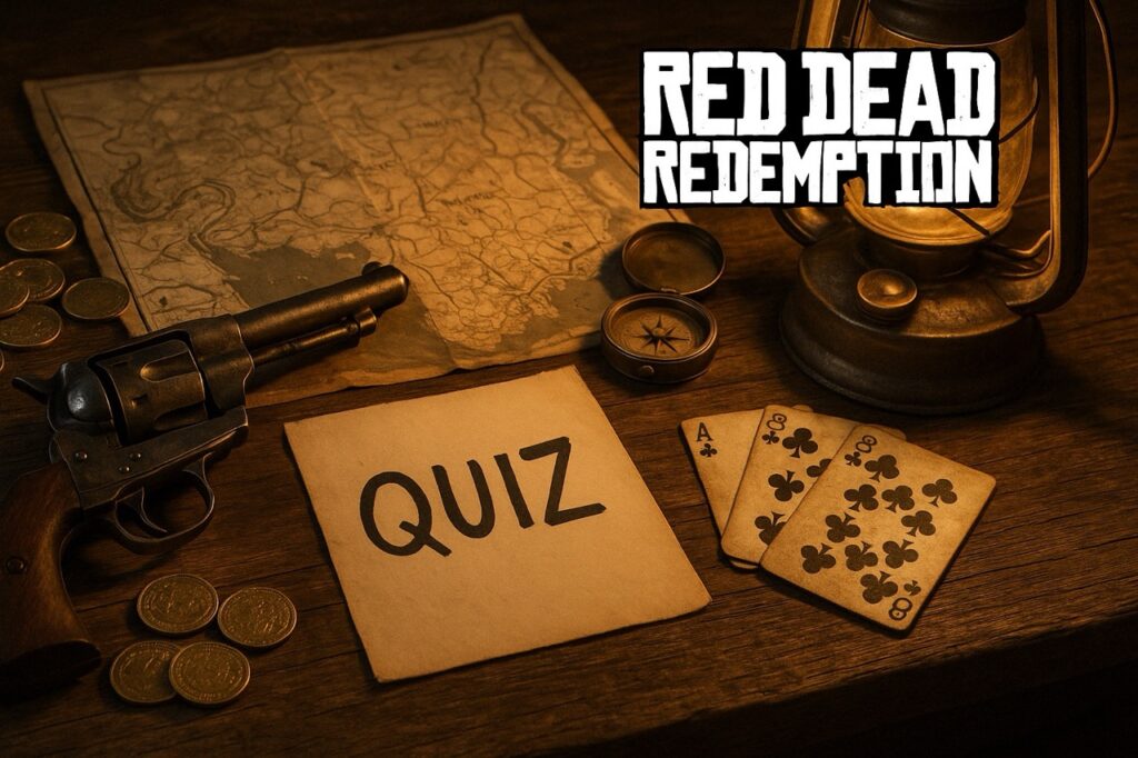 Quiz -🌵 “Red Dead Redemption: Você é um Caubói Iniciante ou um Lenda do Oeste?”